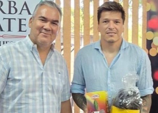 ¡Ropero Santander pasó a cobrarle a un cerrista por el gol que le hizo a Guaraní!