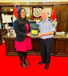 Policía Nacional y EE.UU. fortalecen cooperación bilateral