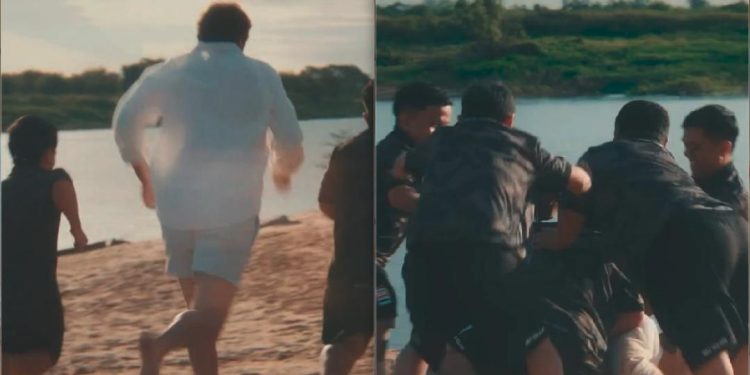 (VIDEO) ¡Mortero Bala participa en serie kurepí con Vicuña!