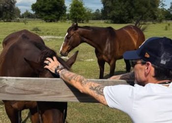 (VIDEO) ¡Nadia Ferreira con su hijo conocieron a los “bebés” de Marc Anthony!