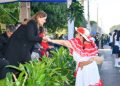 Con desfile celebran los 215 años de la Independencia patria