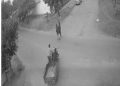 Pelea entre adictos terminó hasta en choque de motocarro