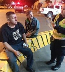 Violencia en el tránsito tras ignorar señal de “Pare”