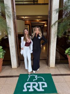 ¡Rocío Adorno cronista y conductora de tevé en la Expo Paraguay 2026!