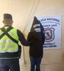 Quiso denunciar cédula kañy, pero opyta preso
