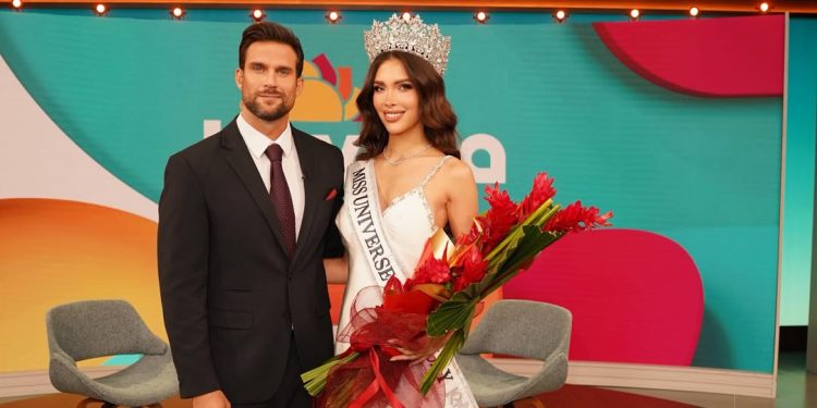 (GALERÍA) ¡Ñande Miss Universo estuvo por Telemundo y cumplió su sueño!