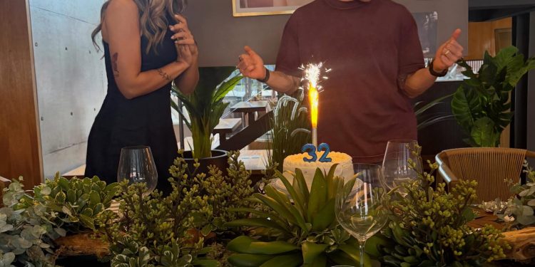 ¡Mirá cómo festejó Robert Piris Da Motta su cumple!