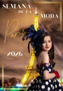 Mini top invitada a importante desfile en París