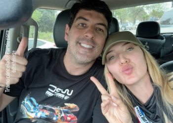 (GALERÍA) Novia de Chiche Corte: “Nunca le prohibiría ir al rally porque yo misma lo llevaría”