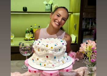 (GALERÍA) ¡Así festejó la doña de Tim Payne su cumple con el pelotero presente!