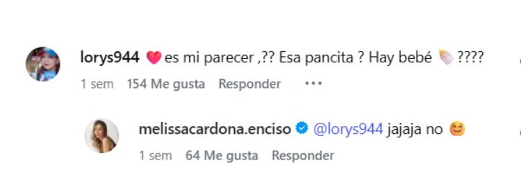 ¿Se viene la cigüeña para Julio Enciso y su doña colombiana?