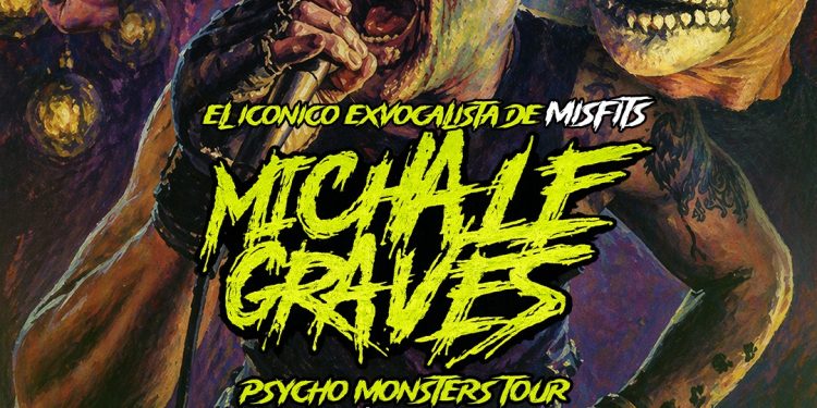El exvocalista de Misfits, Michale Graves, ¡vuelve a Paraguay este 20 de septiembre!