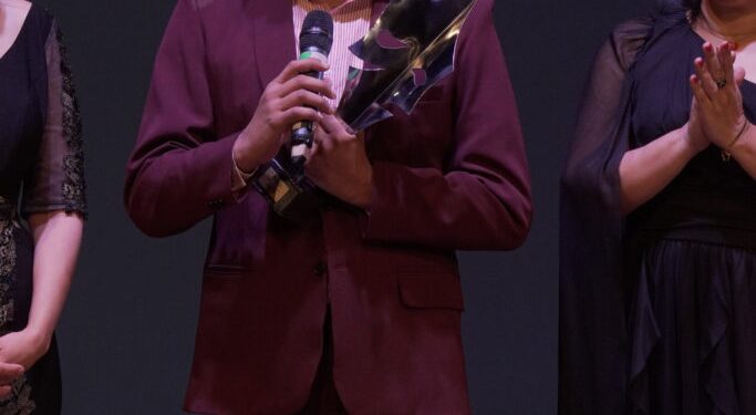 Entrega de los Premios Edda de los Rios en el Teatro Agustín Barrios