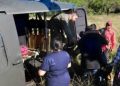 Ojapo traslado aéreo exitoso de una puerpera hasta Concepción