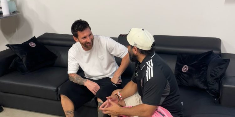 Maxi Biancucchi pureó de su encuentro con su primo, Messi, en Miami