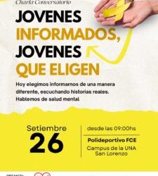 Charla Conversatorio: “Jóvenes informados, jóvenes que eligen”