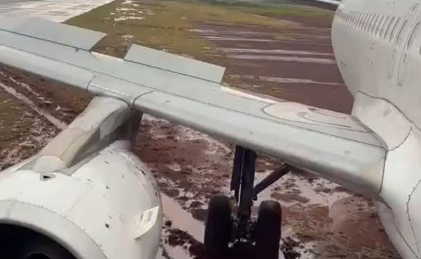 Un avión con 151 pasajeros se despistó en el aeropuerto de Cascavel