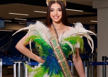 (GALERÍA) En medio de su cumple, ñande Miss Grand voló a Tailandia, ¡y dejó un regalazo!
