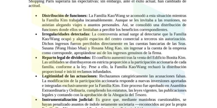 “Ana Coreana” salió a defenderse de la imputación: “Rechazo cualquier acusación”