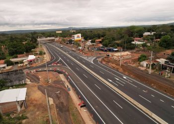 Ya terminaron los nuevos carriles en la ruta Py02 en cruce Pedrozo
