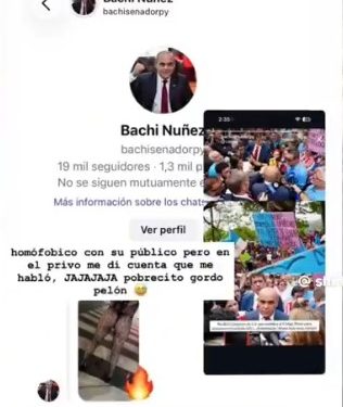 “Bachi” Núñez no se quema con el “fueguito” y desafía a progres, tras polémica con trans