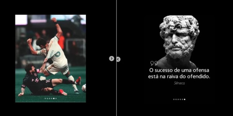 ¡Atendé cómo Junior Alonso respondió a la burla de Messi!