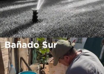 Essap oñepyrūta ko’ērõ planta de tratamiento en el Bañado Sur