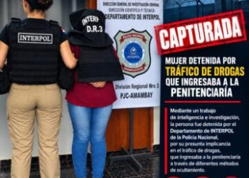 Ligó 5 años: Ho’a condenada por meter droga cálcelpe