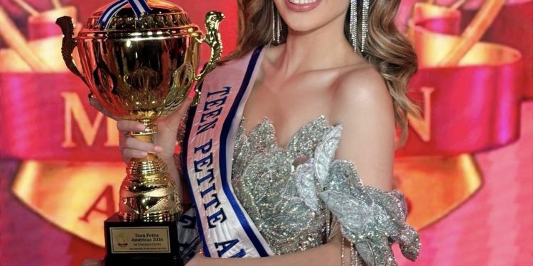 ¡Habemus Corona! La paraguaya Giulianna Silva es la nueva Teen Petite Américas