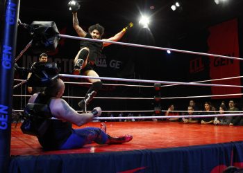 ¡Tyler Navarro se convierte en el primer luchador paraguayo en competir en Costa Rica!
