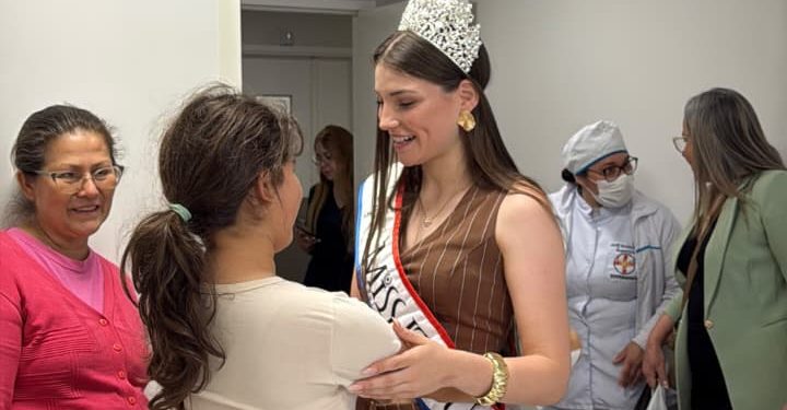 Kamila Adamy: Belleza con propósito en el Hospital General de Itapúa