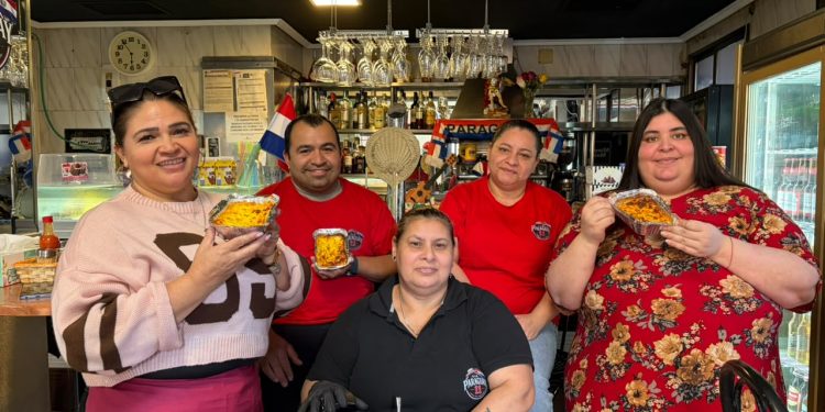 (VIDEO)¡Pamelita Ovelar ya encontró trabajo en Madrid y es la reinita del chipa guazú!