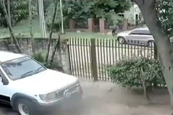 ¡Chofer omuña y atropelló a una mujer por robo de lelu!