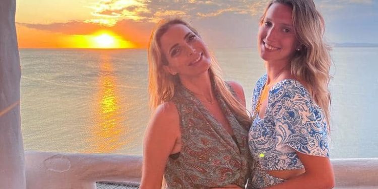 Re viral se hizo Sami, la hija de Male Caballero “Ojalá que en vez de granizo caiga plata mbaé”